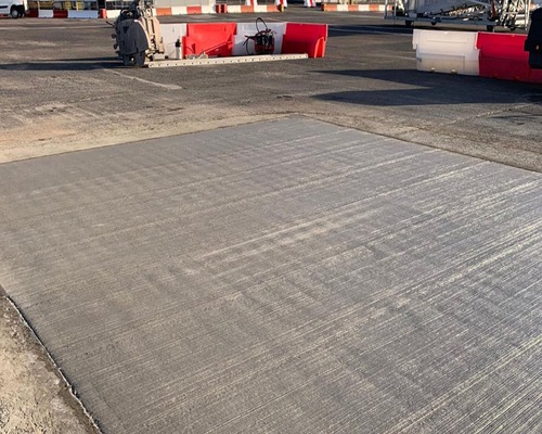 Refurbishment of Pavements & Floors.
